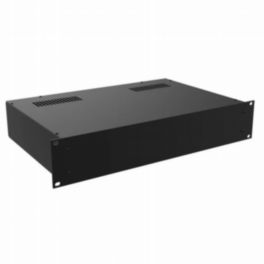 Penn Elcom Penn Elcom 2U 300mm Deep Rack Box with Black Aluminium Front Panel