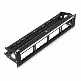 Penn Elcom Penn Elcom Rack Panels Punched 2U Rack Panel for 16 x Euro Module with Cable Support R2248-2UK