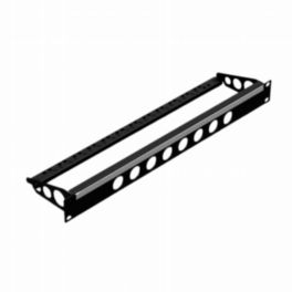 Penn Elcom Penn Elcom Rack Panels Punched 1U Rack Panel Punched for 8 D Series Connectors with Cable Management
