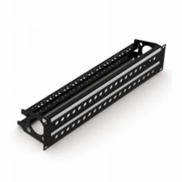 Penn Elcom Penn Elcom 2U Rack Panel for 40 x BNC Connectors with Cable Support Bar