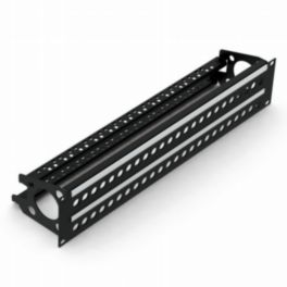 Penn Elcom Penn Elcom 2U Rack Panel for 48 x BNC Connectors with Cable Support Bar