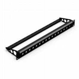 Penn Elcom Penn Elcom Rack Panels Punched 1U Rack Panel Punched for 16 BNC Connectors Cable Support Bar