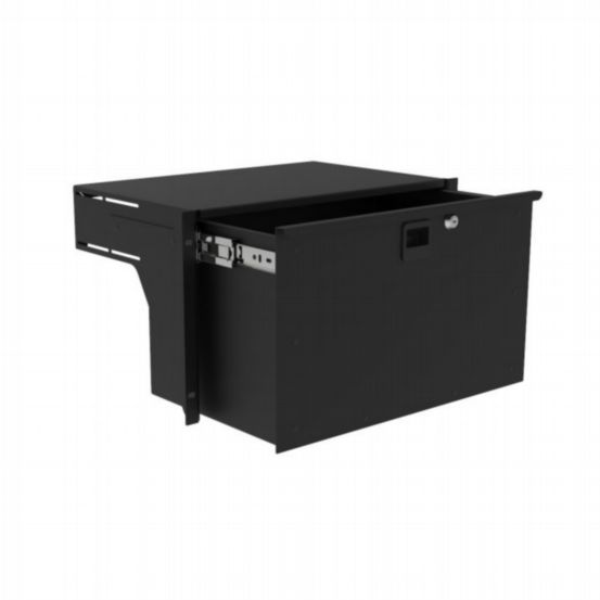 Penn Elcom 6U Heavy Duty Rack Drawer – 285mm Deep with Handle