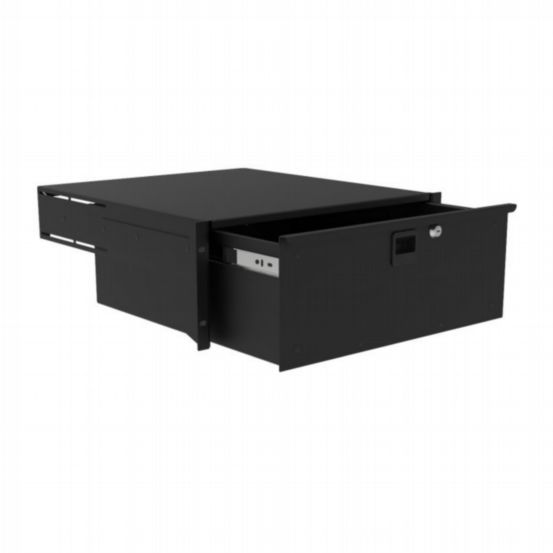 Penn Elcom 4U Heavy Duty Rack Drawer – 485mm Deep with Handle
