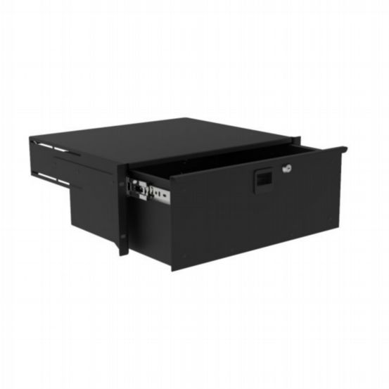 Penn Elcom 4U Heavy Duty Rack Drawer – 385mm Deep with Handle