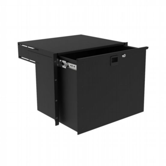 Penn Elcom 8U Heavy Duty Rack Drawer – 385mm Deep with Handle