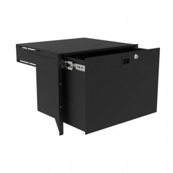 Penn Elcom Rack Drawers 8U Touring Grade Heavy Duty Rack Drawer Black