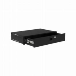 Penn Elcom Penn Elcom Rack Drawer, 10", 2U, Black