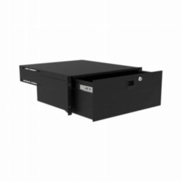 Penn Elcom Penn Elcom Penn Elcom Rack Drawers 4U Touring Grade Heavy Duty Rack Drawer Black18" deep