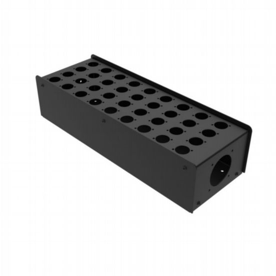 Penn Elcom 36 Hole Stage Box Punched for Neutrik D Series Connectors