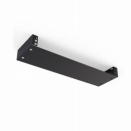 Penn Elcom Penn Elcom 1U Wall Mount Bracket with Square Hole Rack Rails