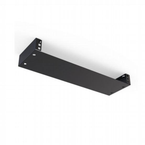 Penn Elcom 1U Wall Mount Bracket with Square Hole Rack Rails