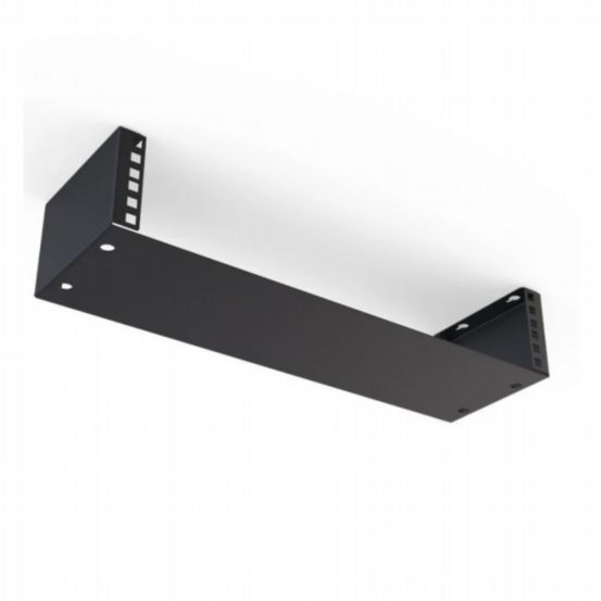 Penn Elcom 2U Wall Mount Bracket with Square Hole Rack Rails