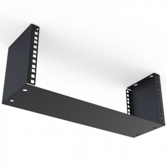 Penn Elcom 4U Wall Mount Bracket with Square Hole Rack Rails