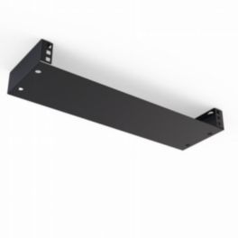 Penn Elcom Penn Elcom 1U Wall Mount Rack square hole rails black