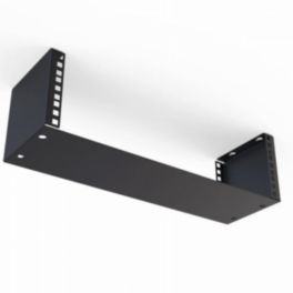 Penn Elcom Penn Elcom 3U Wall Mount Rack square hole rails black