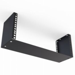 Penn Elcom Penn Elcom 4U Wall Mount Rack square hole rails black