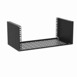 Penn Elcom Penn Elcom 4U Rack Mount Bracket with Square Hole Rack Rails and Cable Management – 250mm Deep