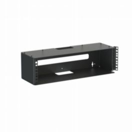 Penn Elcom Penn Elcom 3U Wall Mount Bracket with Square Hole Hinged Rack Rails