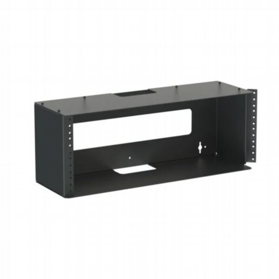 Penn Elcom 4U Wall Mount Bracket with M6 Threaded Hinged Rails