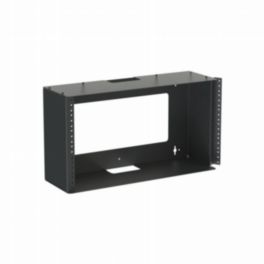 Penn Elcom Penn Elcom 6U Wall Mount Bracket with M6 Threaded Hinged Rails