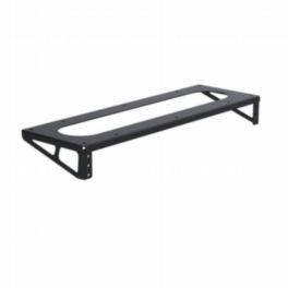 Penn Elcom Penn Elcom 1U Black Under Desk Rack Bracket with 10/32 Threaded Rails