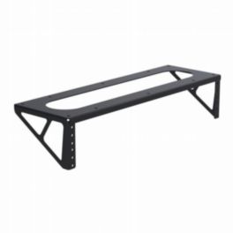 Penn Elcom Penn Elcom 2U Black Under Desk Rack Bracket with 10/32 Threaded Rails