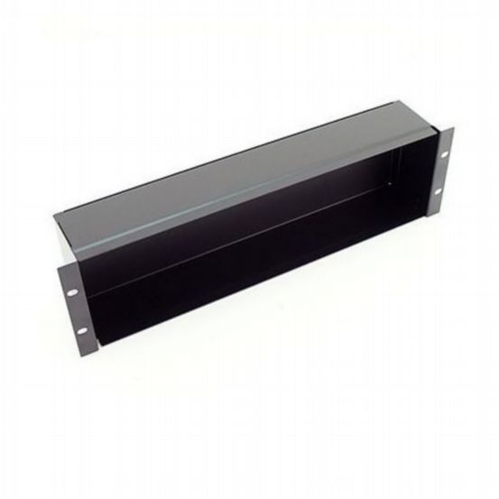 Penn Elcom 2U Black Back Box for 2U Rack Panels