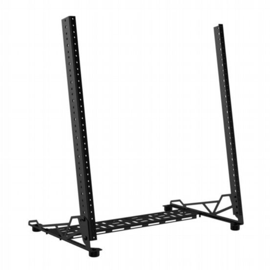 Penn Elcom 12U Adjustable Open Desktop Rack with M6 Rails