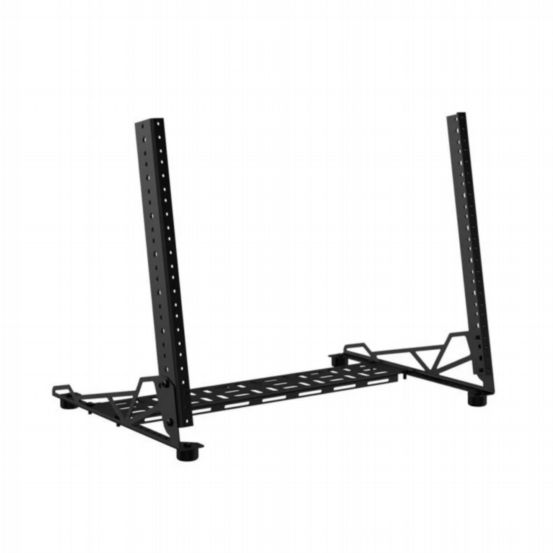 Penn Elcom 8U Adjustable Open Desktop Rack with M6 Rails