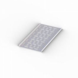 Penn Elcom Penn Elcom Rack Enclosures R4000 Cable Tray 6U White R4000-CT-06UW
