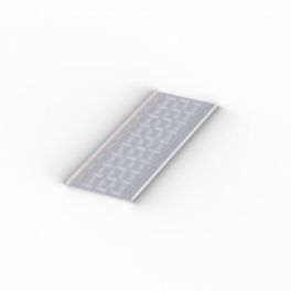 Penn Elcom Penn Elcom Rack Enclosures R4000 Cable Tray 9U White R4000-CT-09UW