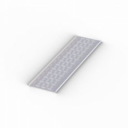 Penn Elcom Penn Elcom Rack Enclosures R4000 Cable Tray 12U White R4000-CT-12UW