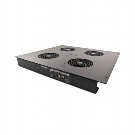 Penn Elcom Rack Cooling Quiet 4 Fan Tray for R4000/R5000 Racks R4000-FT4
