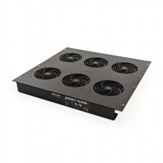 Penn Elcom Rack Cooling Quiet 6 Fan Tray for R4000/R5000 Racks R4000-FT6
