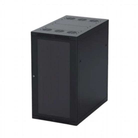 Penn Elcom 22U Server Enclosure 600mm x 1000mm - M6 Rack Rails with Polycarbonate Door
