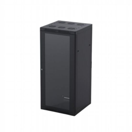Penn Elcom 27U Server Enclosure 600mm x 600mm - M6 Rack Rails with Polycarbonate Door
