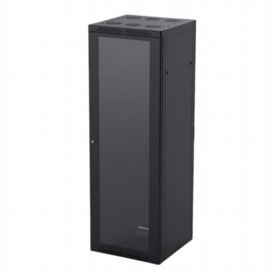 Penn Elcom 37U Server Enclosure 600mm x 600mm - M6 Rack Rails with Polycarbonate Door