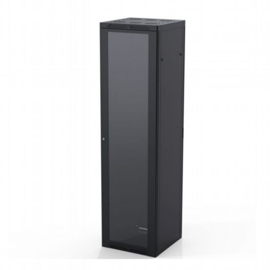 Penn Elcom 47U Server Enclosure – 600 x 600mm with 10/32 Rails & Poly Door