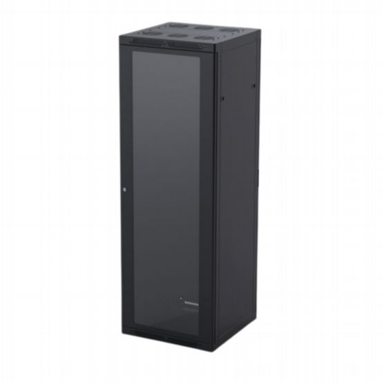 Penn Elcom 37U Server Enclosure 600mm x 600mm - 10/32 Threaded Rack Rails with Polycarbonate Door