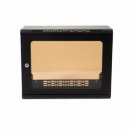 Penn Elcom Penn Elcom 8U Shallow Wall Mount Rack with Removable Outer Shell and M6 Rails