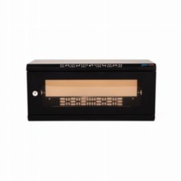 Penn Elcom Penn Elcom 4U Shallow Wall Mount Rack with Removable Outer Shell (10/32 Rail, 250mm Deep)