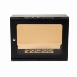 Penn Elcom Penn Elcom 8U Shallow Wall Mount Rack with Removable Outer Shell (10/32 Rail, 250mm Deep)