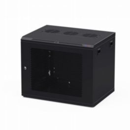 Penn Elcom Penn Elcom Racks Wall Mount Rack Enclosure 9U 450mm/17-72 Inch Deep 1032 Rack Rail Black Perf Door
