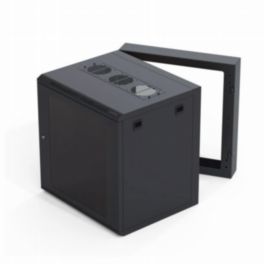 Penn Elcom Penn Elcom 12U Double Hinged Wall Mount Rack Enclosure
