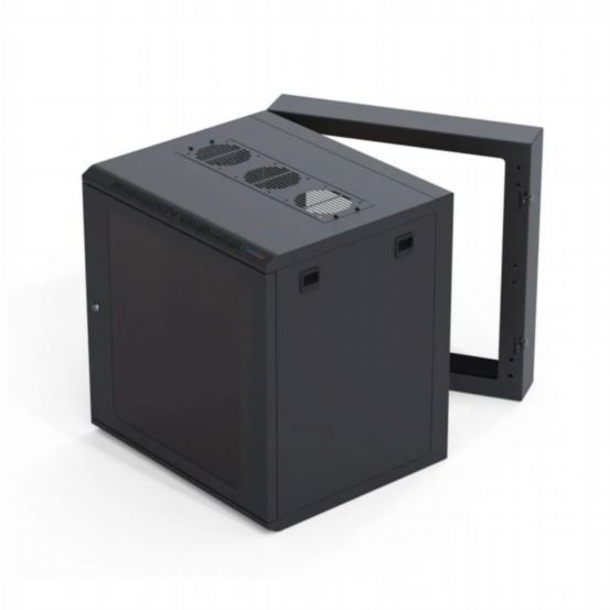 Penn Elcom 12U Hinged Wall Mount Rack