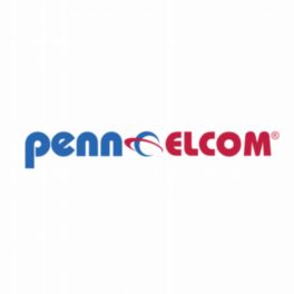 Penn Elcom Penn Elcom 12U Wall Mount Rack Cabinet with 10/32 Threaded Rails and Glass Front Door