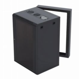 Penn Elcom Penn Elcom Racks Wall Mount 18U Double Hinged Wall Mount Rack Enclosure M6 R6418RHF-M6