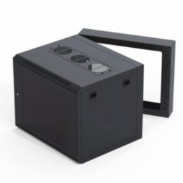 Penn Elcom Penn Elcom 9U Double Hinged Wall Mount Rack Enclosure with M6 Threaded Rails