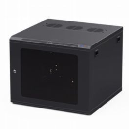 Penn Elcom Penn Elcom Rack Wall Mount 9U 600 1032 rail- Glass door